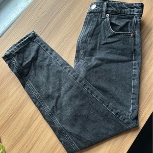 Black Zara jeans, size 4, straight leg